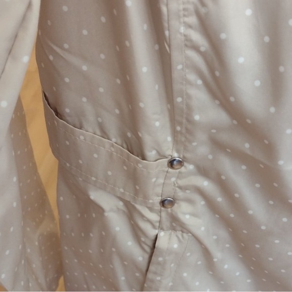 Jones New York polka dot wind breaker - Picture 5 of 9